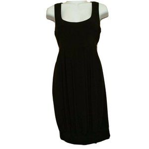 Helene Blake womens Dress‎ Black Blouson Flapper Sleeveless small vintage Sheath